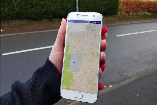 جستجوی مکان در گوگل مپ اندروید